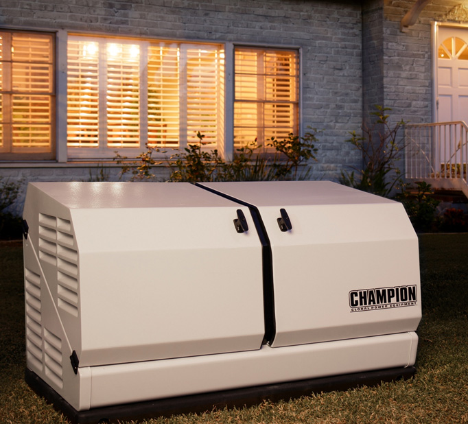 champion generators installed for less